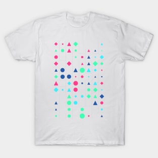 Animated Shape Design T-Shirt